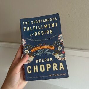DEEPAK CHOPRA BOOK USED / THE SPONTANEOUS FULFILMENT OF DESIRE